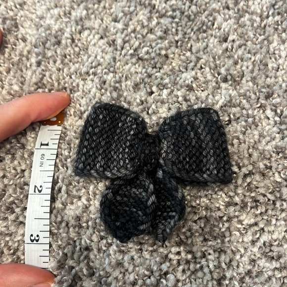 NWOT Misha & Puff Medium Puff Bow in Licorice - Picture 6 of 7